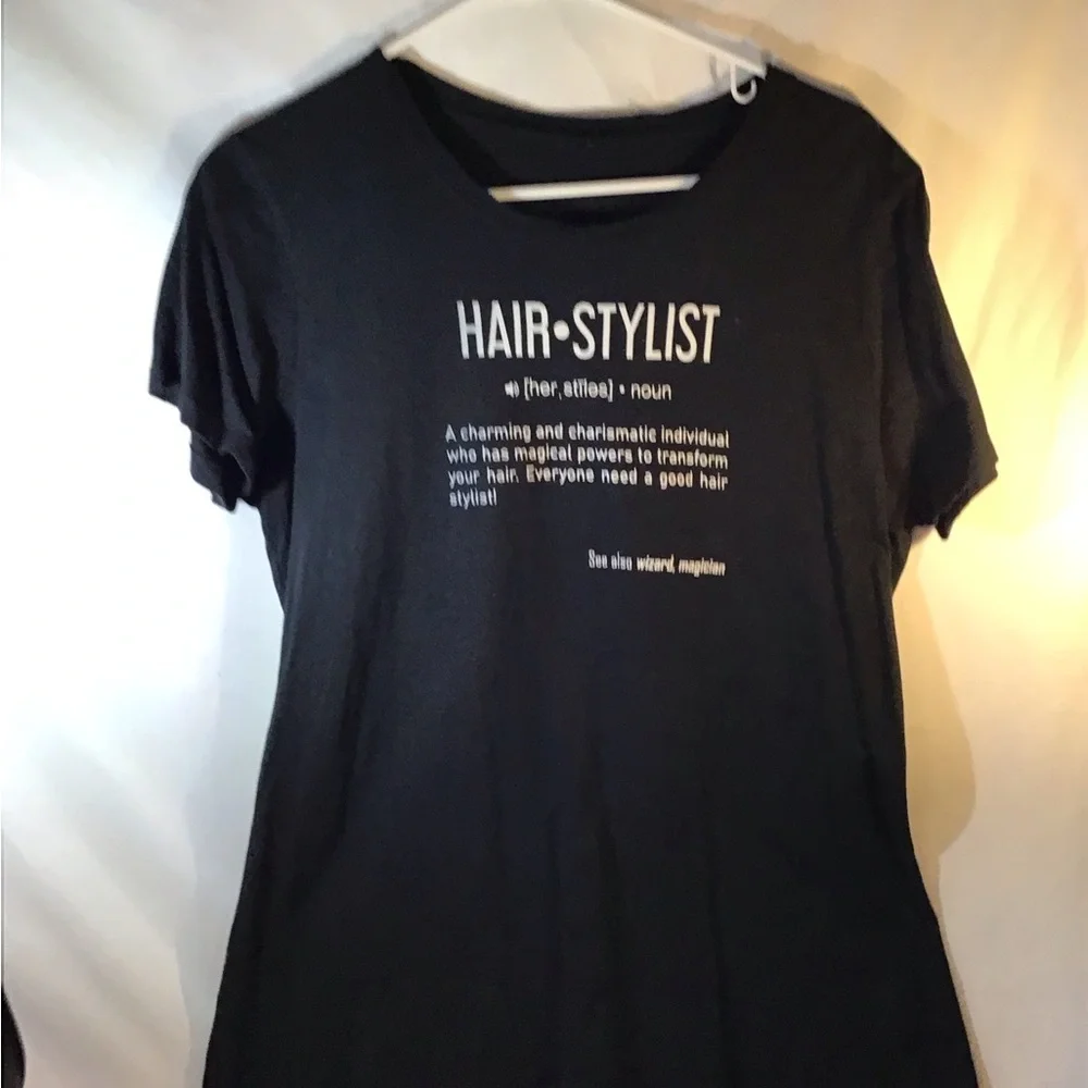 Black Hair Stylist T-Shirt